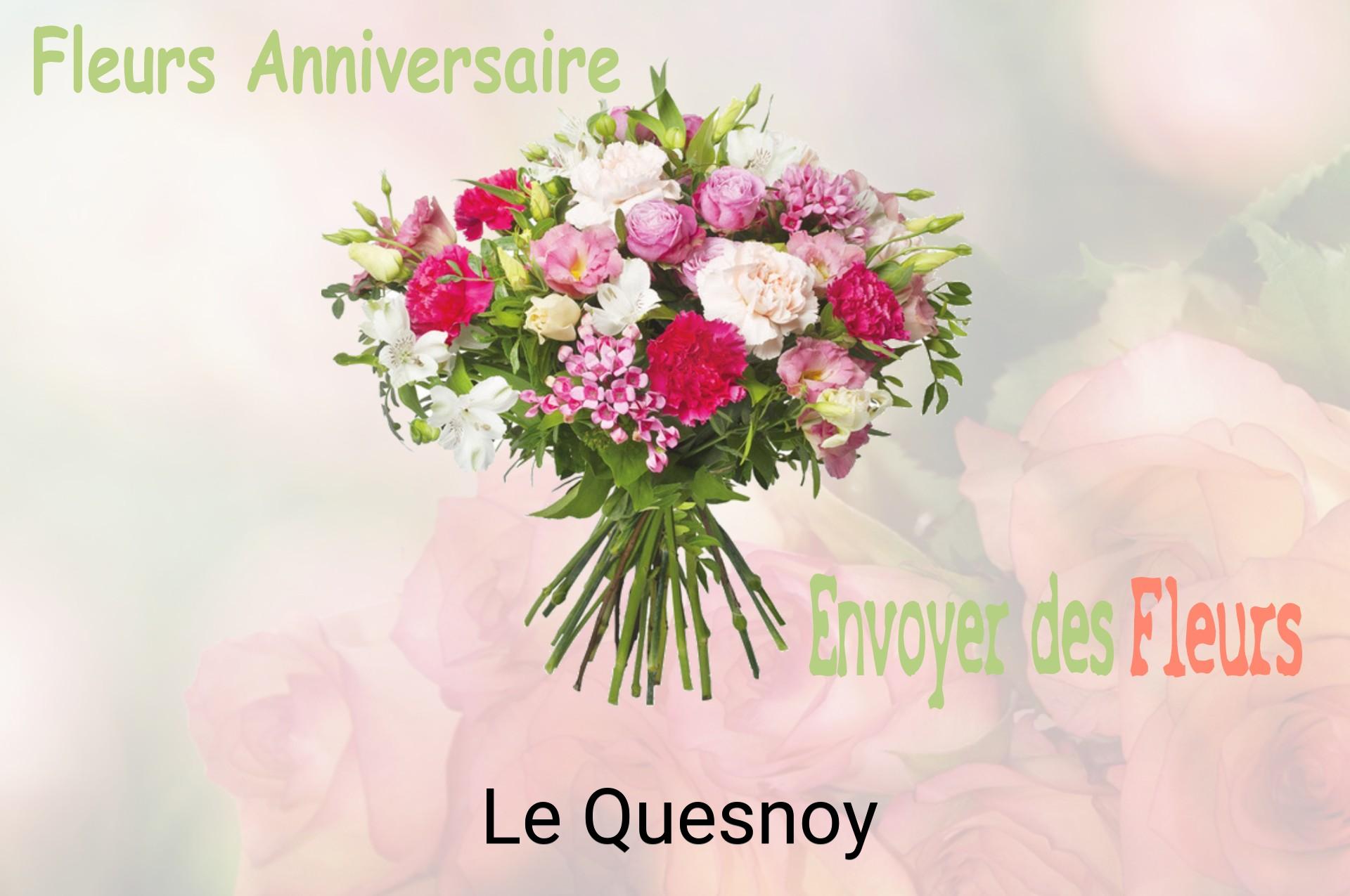Bouquet de fleurs d’anniversaire livré à Le Quesnoy
