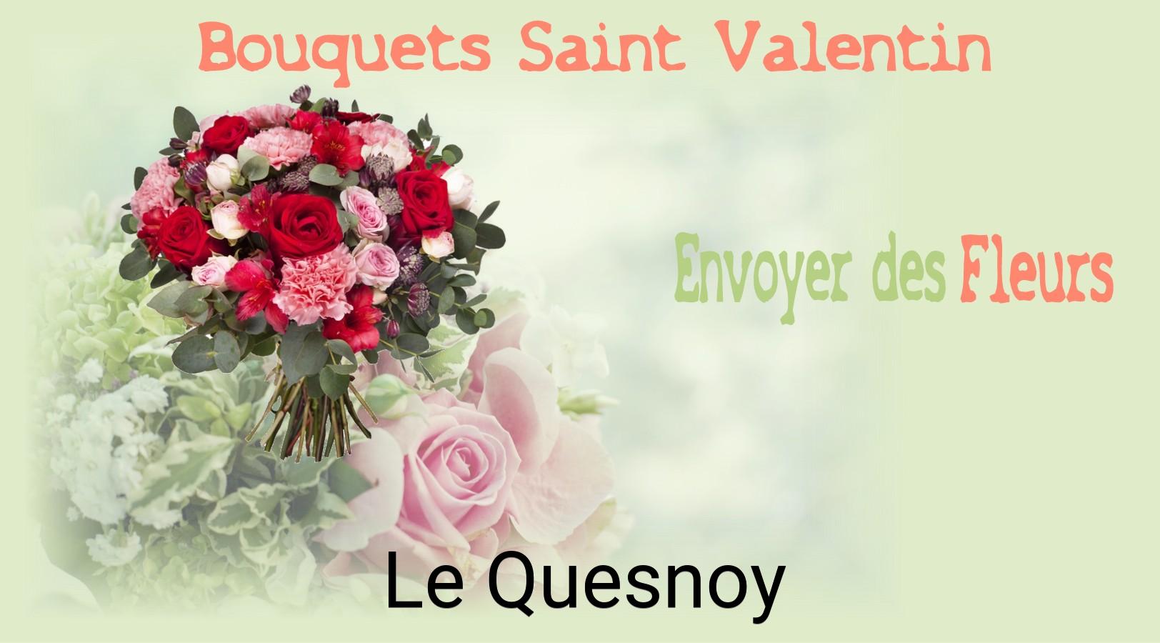 Roses de Saint-Valentin livrées à Le Quesnoy
